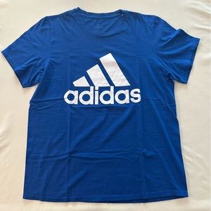 Adidas Logo Blue Amplifier T-shirt